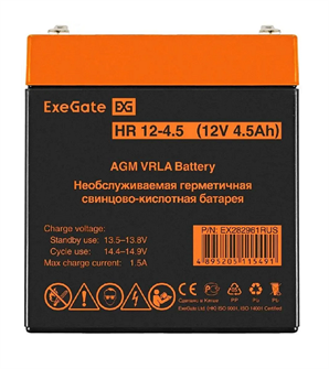 Батарея  Exegate HR 12-4.5 891862