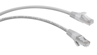 Кабель патч-корд SSTP 6a кат. 5м Cabeus PC-SSTP-RJ45-Cat.6a-5m-LSZH 513362
