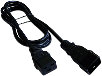 Кабель питания  Lanmaster LAN-PP19/20-1.0-BK 753235