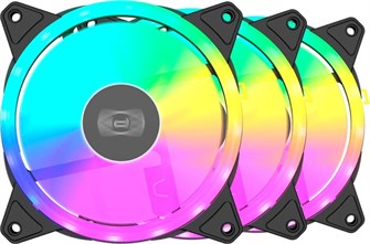 Вентилятор для корпуса PCCooler F3 T120 ARGB BK 1231645