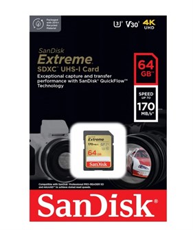 Карта памяти SDXC 64GB SanDisk SDSDXV2-064G-GNCIN 1049173