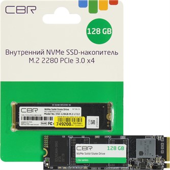 Накопитель SSD M.2 2280 CBR SSD-128GB-M.2-LT22 128 ГБ 1120493