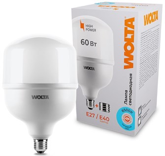 Лампа светодиодная WOLTA 25WHP60E27/40 1119541