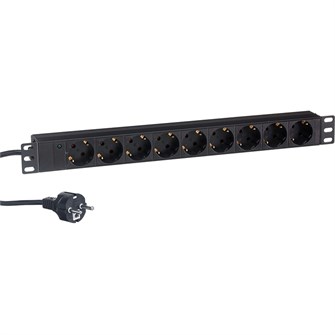 Блок розеток  Exegate ServerPro PDU-19H902 Al-9S-EU1.8CU 1041327