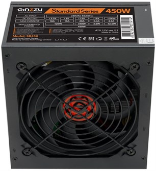 Блок питания ATX Ginzzu SB450 1161229