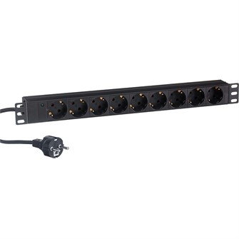 Блок розеток  Exegate ServerPro PDU-19H904 Al-9S-EU2.5CU 1041329