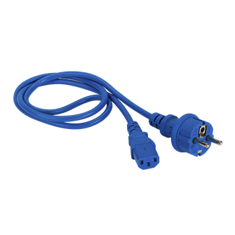 Кабель питания  Lanmaster LAN-PP13/SH-10-BL 687091