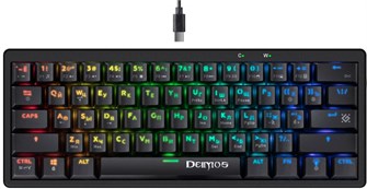 Клавиатура проводная Defender Deimos GK-303 RU 1099248