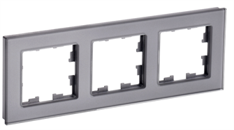 Рамка тройная  IEK BR-M32-G-K03 1157720