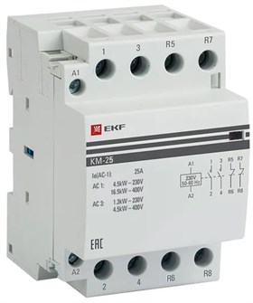 Контактор  EKF km-3-25-22 1126781