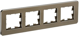 Рамка четверная  IEK BR-M42-M-01-K49 1157767