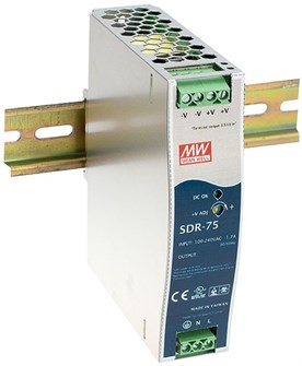 Преобразователь AC-DC сетевой Mean Well SDR-75-24 653864