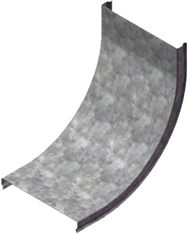 Крышка на угол верт. внутренний 90°  Ostec КУВНТП90-300-0,7-R100-СЦ 914860