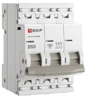 Автоматический выключатель  EKF M63MA6350D 1130179