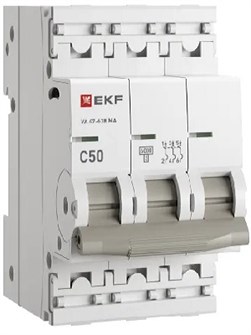 Автоматический выключатель  EKF M63MA6350C 1130119