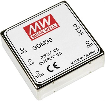 Преобразователь DC-DC модульный Mean Well SDM30-24S12 519445