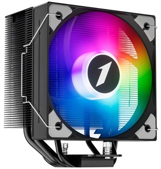 Кулер  1STPLAYER PS130 Black 1227664