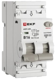 Автомат дифференциальный EKF D63N26EA16B10 1214661