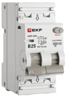 Автомат дифференциальный EKF D63N26EA25B10 1214663