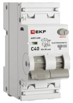 Автомат дифференциальный EKF D63N26MA40C30 1214755