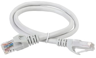 Кабель патч-корд U/UTP 5e кат. 15м ITK PC01-C5EU-15M 1164700