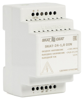 Источник бесперебойного питания  Бастион SKAT-24-1.0 DIN 850123
