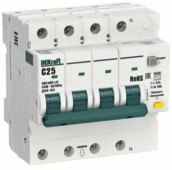 Автомат дифференциальный DEKraft 16448DEK 1167440