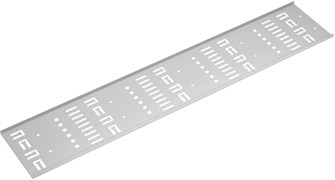 Кабельный организатор  Cabeus VCM-22U-GY 865459