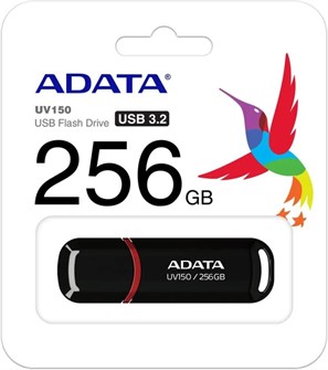 Накопитель USB 3.2 256GB ADATA AUV150-256G-RBK 1031422