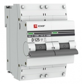Автоматический выключатель  EKF mcb47100m-2-125D-pro 1126171