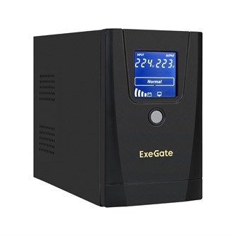Источник бесперебойного питания  Exegate Power Smart ULB-650.LCD.AVR.1SH.2C13 1041369