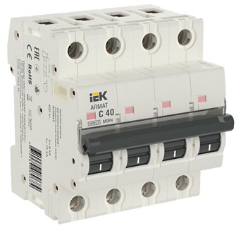 Автоматический выключатель  IEK AR-M06N-4-C040 902622