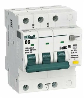 Автомат дифференциальный DEKraft 16390DEK 1167409