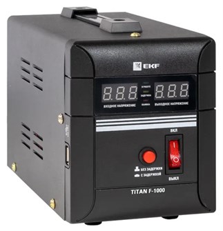 Стабилизатор напряжения  EKF stab-f-1000 1133770