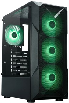 Корпус ATX Xastra A304 4ARGB-C6 Black 1235238