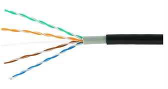 Кабель витая пара U/UTP 5e кат. 4 пары Cablexpert UPC-5051E-4-CU-OUT/100 1117134