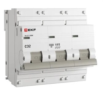 Автоматический выключатель  EKF mcb47100m-3-32C-pro 1129967