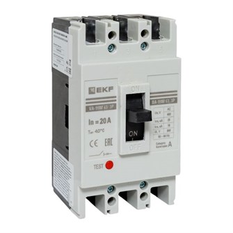 Автоматический выключатель в литом корпусе  EKF mccb99-63-20m 1145063