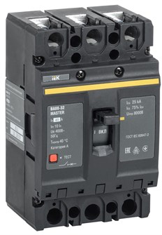 Автоматический выключатель в литом корпусе  IEK SVA10-3-0040-02 1147526
