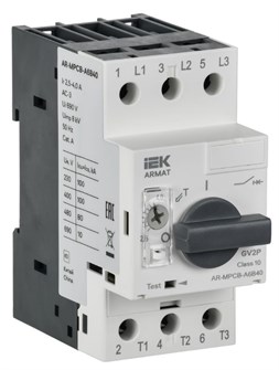 Автоматический выключатель для защиты двигателя  IEK AR-MPCB-A6B40 1160225