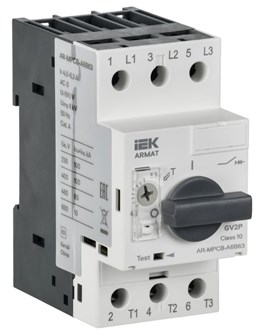 Автоматический выключатель для защиты двигателя  IEK AR-MPCB-A6B63 1160224