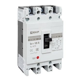 Автоматический выключатель в литом корпусе  EKF mccb99-100-125m 1145075
