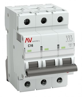 Автоматический выключатель  EKF mcb6-DC-3-16C-av 1126118