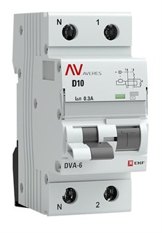 Автомат дифференциальный EKF rcbo6-1pn-10D-300-ac-av 1126366