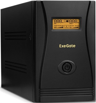 Источник бесперебойного питания  Exegate SpecialPro Smart LLB-1000.LCD.AVR.C13.RJ 894622