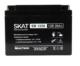 Аккумулятор  Бастион SKAT SB 1226 1049636