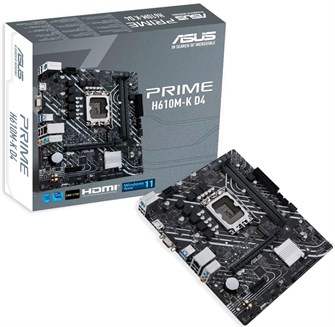 Материнская плата mATX ASUS PRIME H610M-K D4 881507