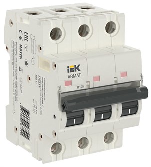 Автоматический выключатель  IEK AR-M10N-3-D013 902671