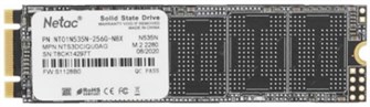 Накопитель SSD M.2 2280 Netac NT01N535N-256G-N8X 256 ГБ 859479