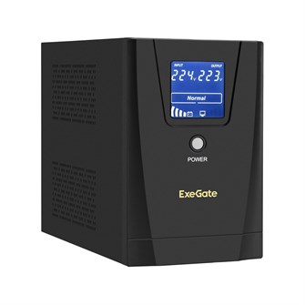 Источник бесперебойного питания  Exegate SpecialPro Smart LLB-1500.LCD.AVR.2SH.3C13.USB 1041384
